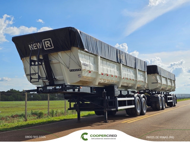 Rodocaçamba Randon New R 23/24 Taxa 1,39%a.m.