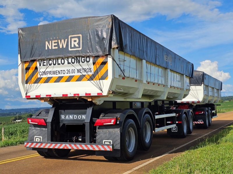 Rodocaçamba Randon New R 23/24 Taxa 1,39%a.m.