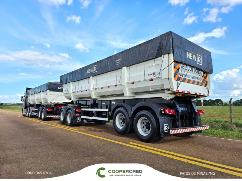 Rodocaçamba Randon New R 23/24 Taxa 1,39%a.m.
