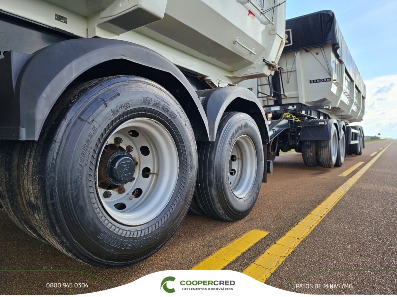 Rodocaçamba Randon New R 23/24 Taxa 1,39%a.m.
