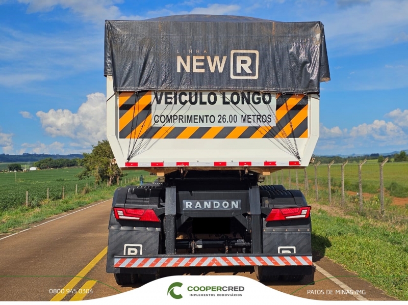 Rodocaçamba Randon New R 23/24 Taxa 1,39%a.m.