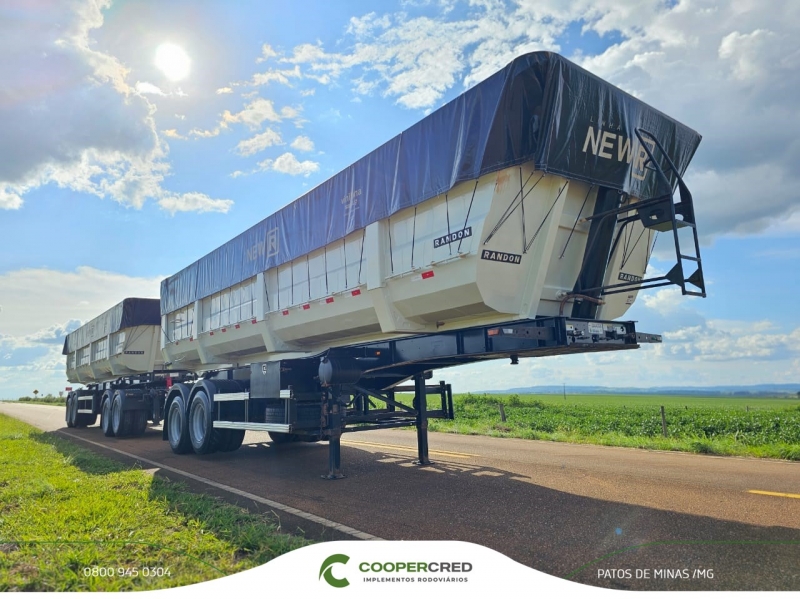 Rodocaçamba Randon New R 23/24 Taxa 1,39%a.m.