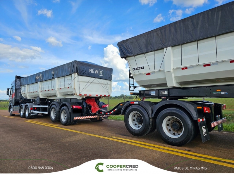 Rodocaçamba Randon New R 23/24 Taxa 1,39%a.m.