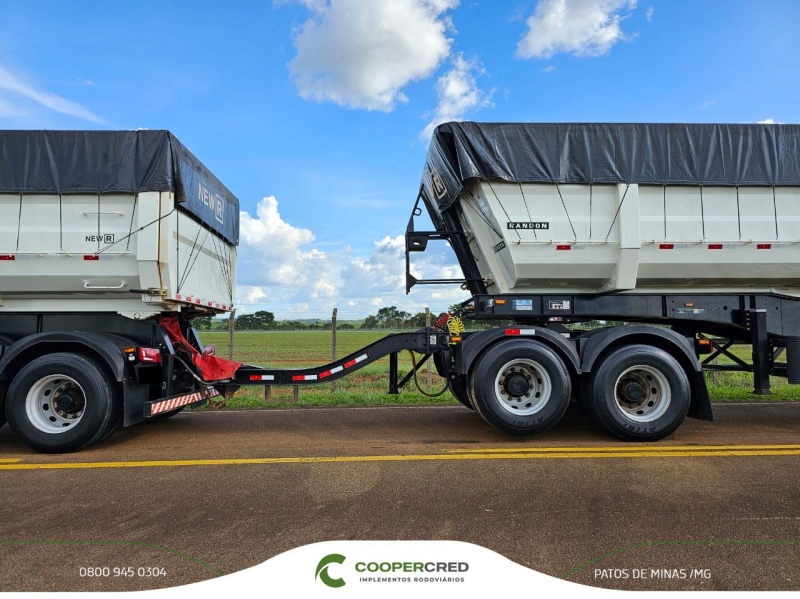 Rodocaçamba Randon New R 23/24 Taxa 1,39%a.m.