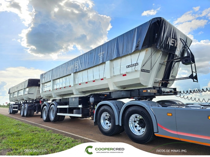 Rodocaçamba Randon New R 23/24 Taxa 1,39%a.m.