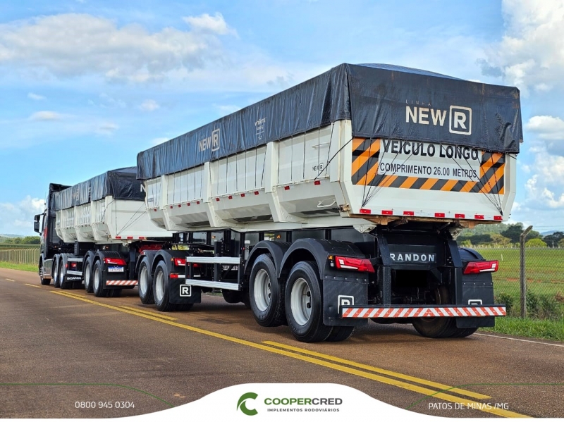 Rodocaçamba Randon New R 23/24 Taxa 1,39%a.m.