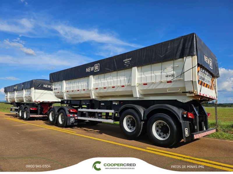 Rodocaçamba Randon New R 23/24 Taxa 1,39%a.m.