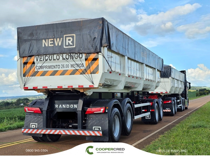 Rodocaçamba Randon New R 23/24 Taxa 1,39%a.m.