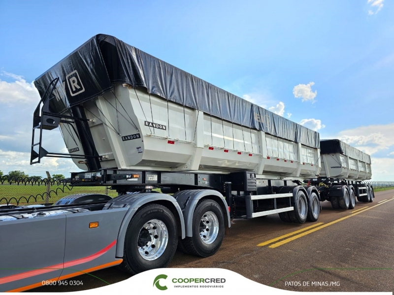Rodocaçamba Randon New R 23/24 Taxa 1,39%a.m.