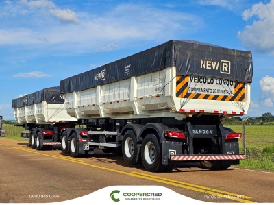 Rodocaçamba Randon New R 23/24 Taxa 1,39%a.m.