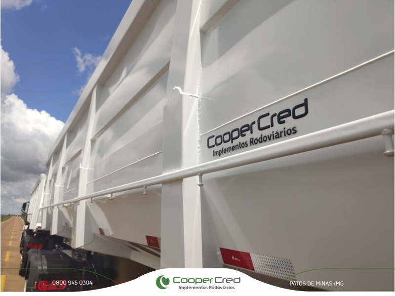 Rodocaçamba Facchini 35m³ 0km Dolly Rebaixado