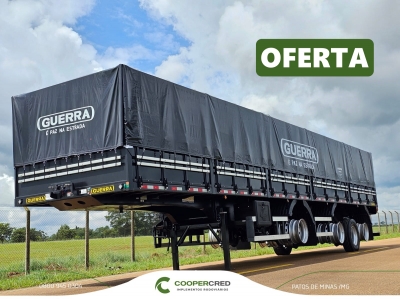 Graneleira 4º Eixo Guerra 13,50m 0km Taxa 1,39%a.m.*
