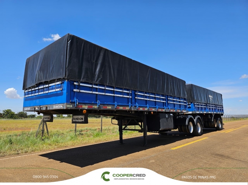 Bitrem Graneleiro Randon Bobineiro 7,10m x 1,60m