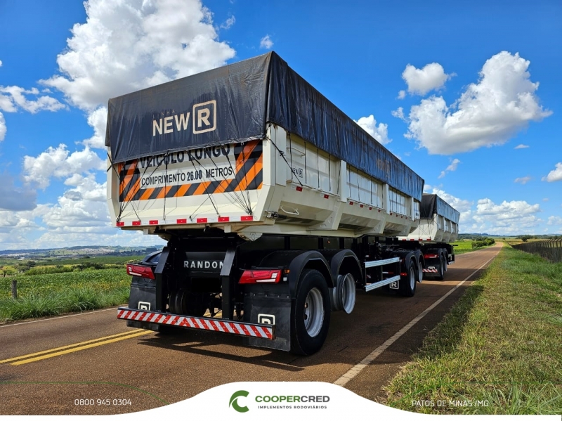 Rodocaçamba Randon 2023/2024 New R Sem Pneus