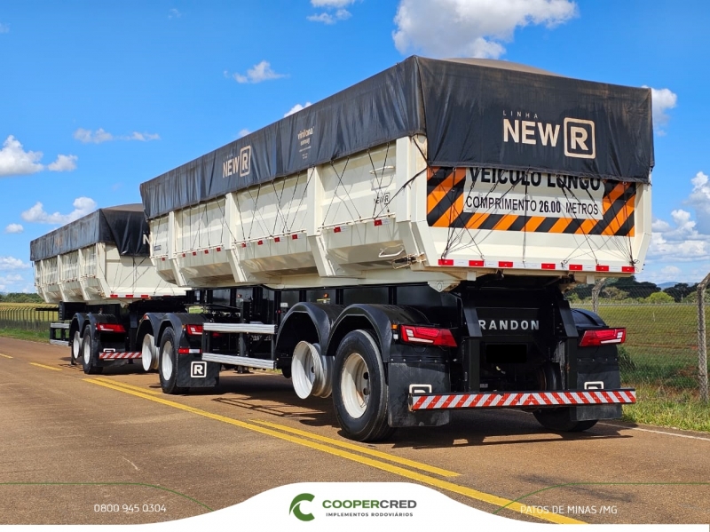 Rodocaçamba Randon 2023/2024 New R Sem Pneus