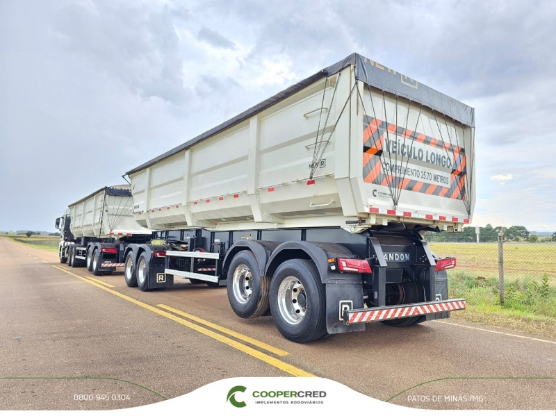 Rodocaçamba 2023 C/ Pneus, Lona Fácil e Rodas de Alumínio
