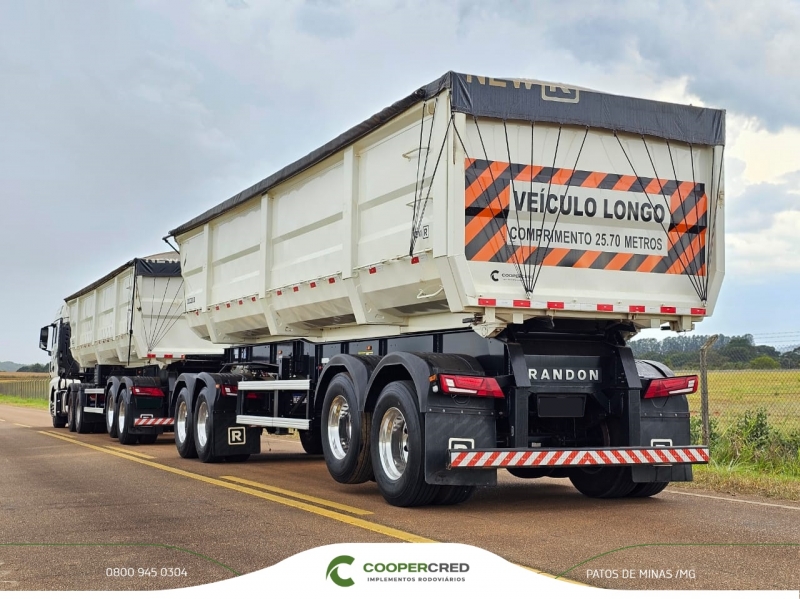 Rodocaçamba 2023 C/ Pneus, Lona Fácil e Rodas de Alumínio
