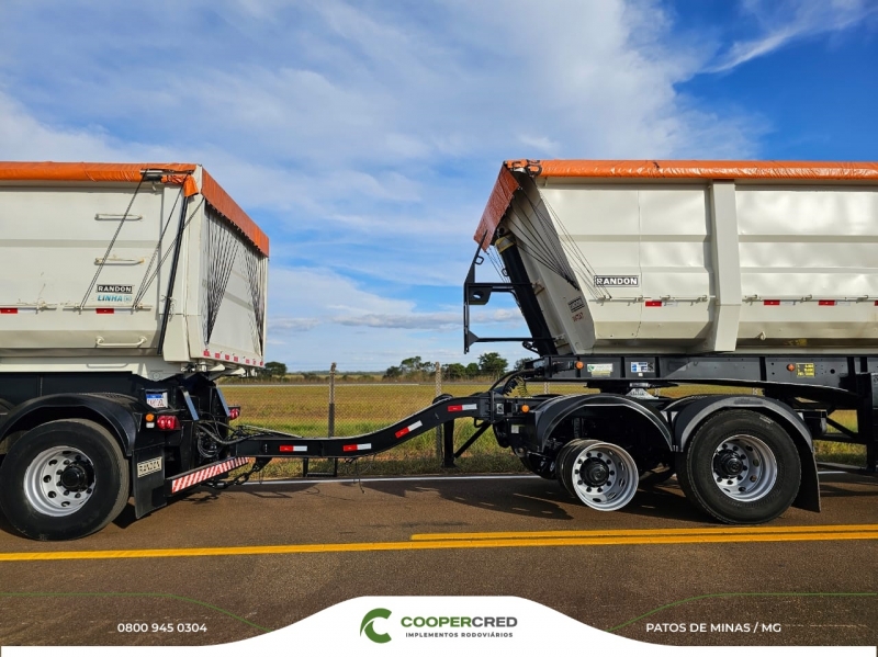 Rodocaçamba Randon 35m³ 22/22 C/ Lona Fácil