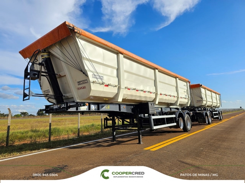 Rodocaçamba Randon 35m³ 22/22 C/ Lona Fácil