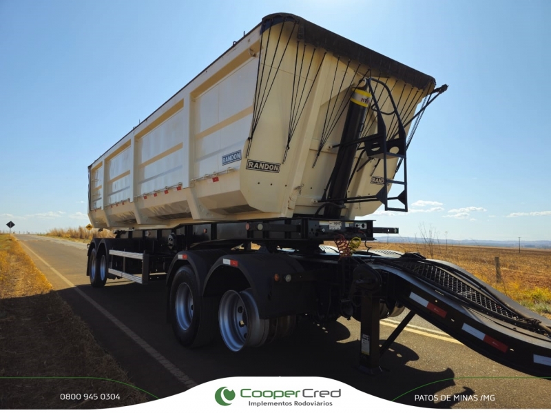 Rodocaçamba Randon 35m³ 22/22 C/ Lona Fácil