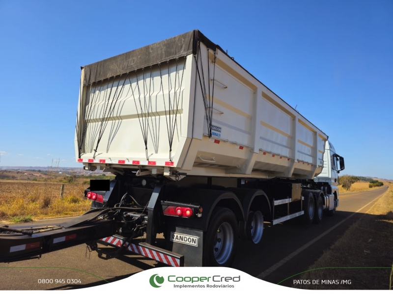 Rodocaçamba Randon 35m³ 22/22 C/ Lona Fácil
