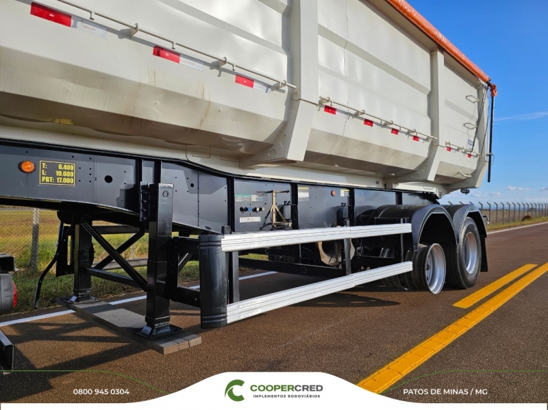 Rodocaçamba Randon 35m³ 22/22 C/ Lona Fácil
