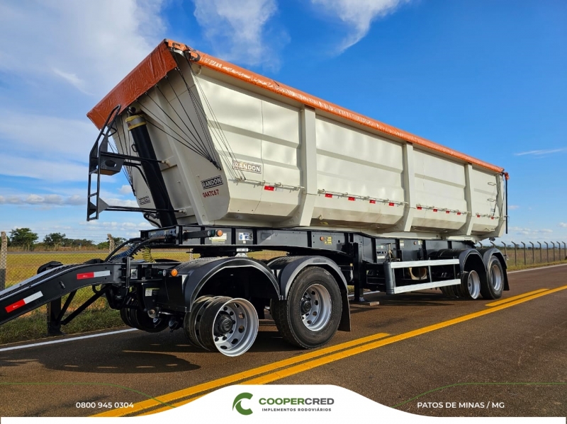 Rodocaçamba Randon 35m³ 22/22 C/ Lona Fácil