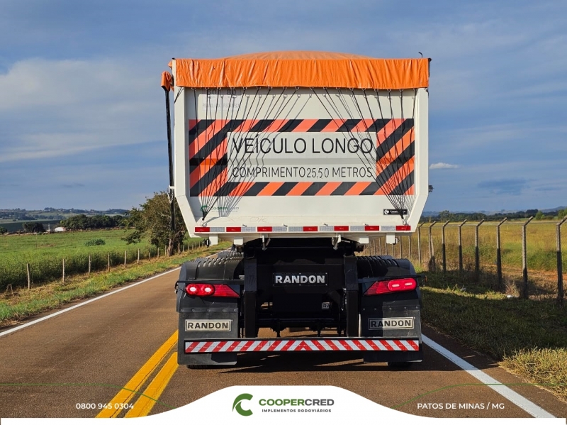Rodocaçamba Randon 35m³ 22/22 C/ Lona Fácil