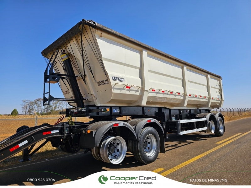 Rodocaçamba Randon 35m³ 22/22 C/ Lona Fácil