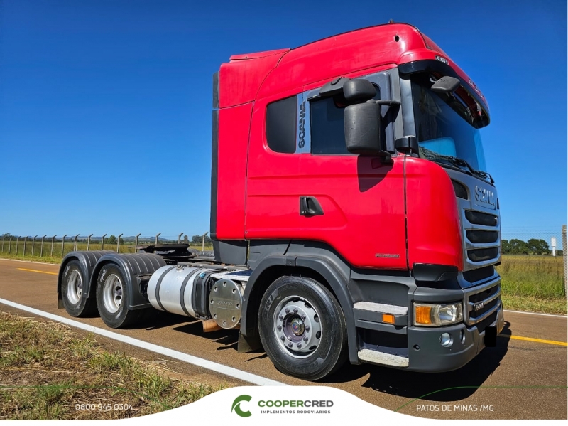 Scania R440 6x4 Vermelha 2014