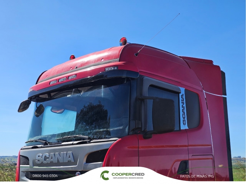 Scania R440 6x4 Vermelha 2014