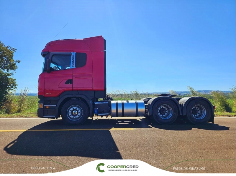 Scania R440 6x4 Vermelha 2014