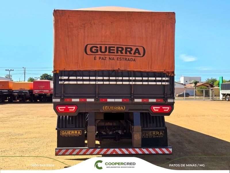 Graneleira 4º Eixo Guerra Seminova 2022 13,50m x 1,80m