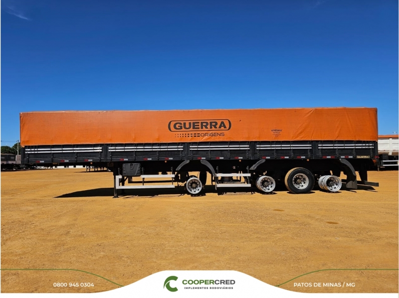 Graneleira 4º Eixo Guerra Seminova 2022 13,50m x 1,80m