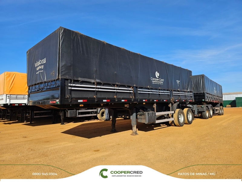 Rodotrem Graneleiro Facchini 2021 Dolly 5ª Roda