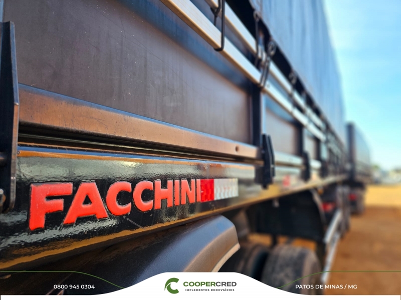 Rodotrem Graneleiro Facchini 2021 Dolly 5ª Roda