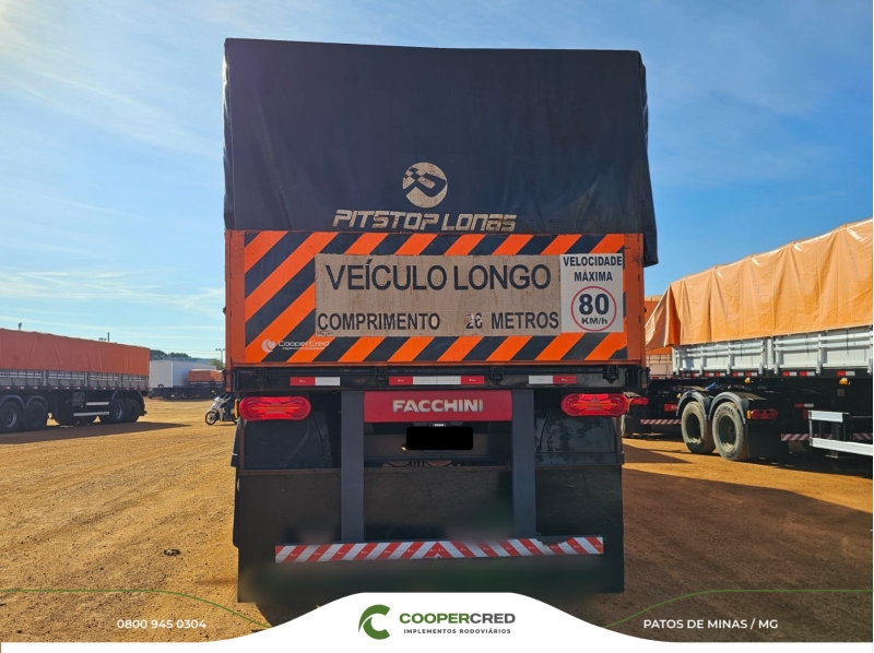 Rodotrem Graneleiro Facchini 2021 Dolly 5ª Roda