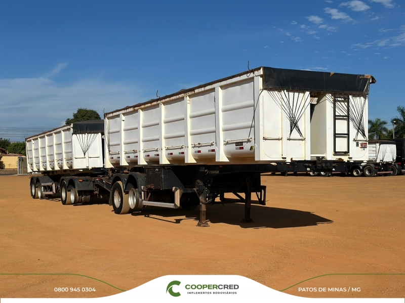 Rodocaçamba Noma 21/21 35m³ Com Lona Fácil