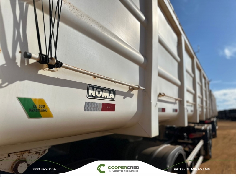 Rodocaçamba Noma 21/21 35m³ Com Lona Fácil