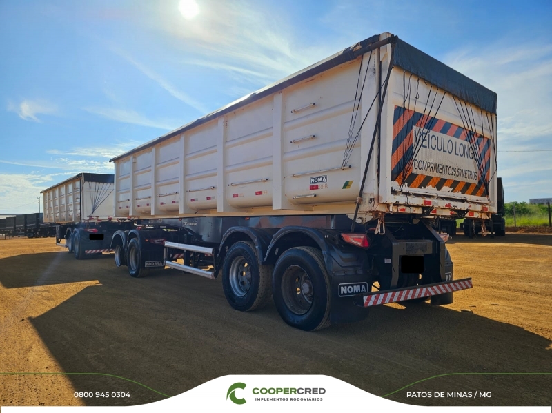 Rodocaçamba Noma 21/21 35m³ Com Lona Fácil