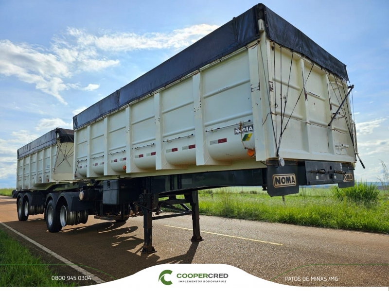 Bicaçamba Noma 14/14 20m³ + Fominha 4 Eixos Lona Fácil