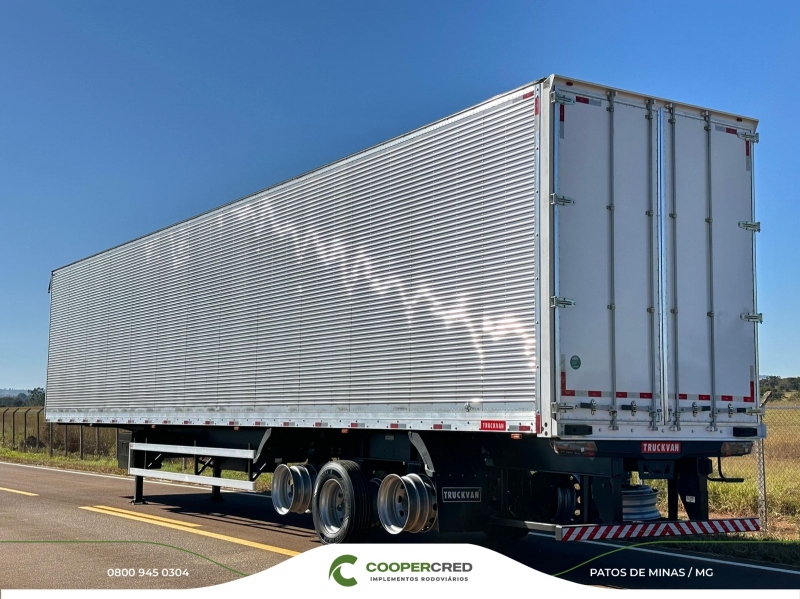 Baú Truckvan 30 Paletes 2025 Pronta Entrega Porta lateral