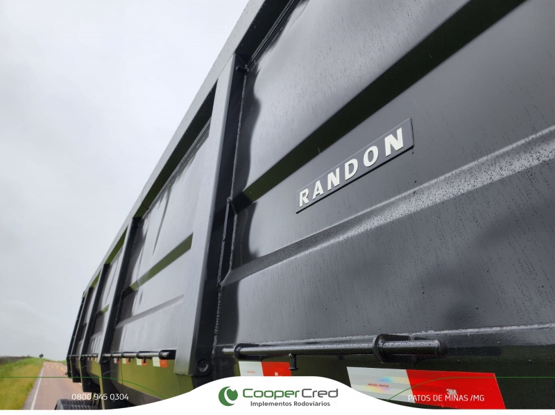 Basculante Randon 2024/2025 55m³ C/ 6 Pneus Michelin