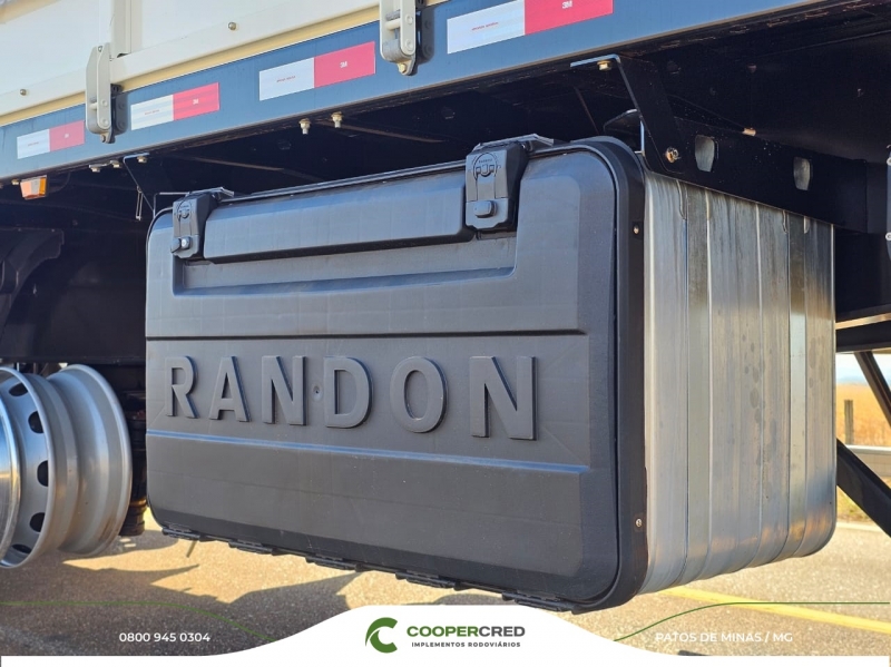 Graneleira 4º Eixo Randon 2025 Chapa + Rodas de Alumínio