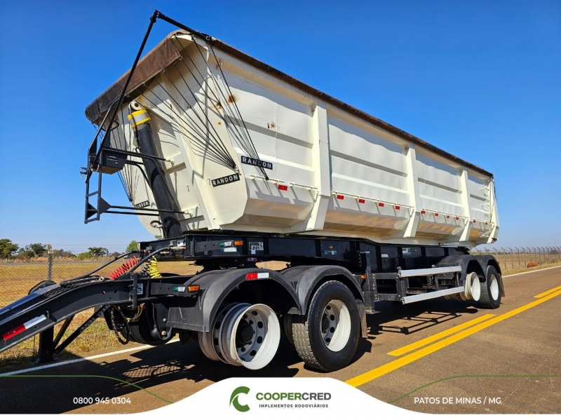 Rodocaçamba Basculante Randon 23/24 + LONA FÁCIL