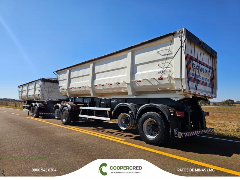 Rodocaçamba Basculante Randon 23/24 + LONA FÁCIL