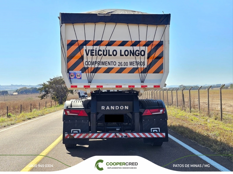 Rodocaçamba Basculante Randon 23/24 + LONA FÁCIL