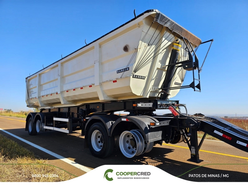 Rodocaçamba Basculante Randon 23/24 + LONA FÁCIL