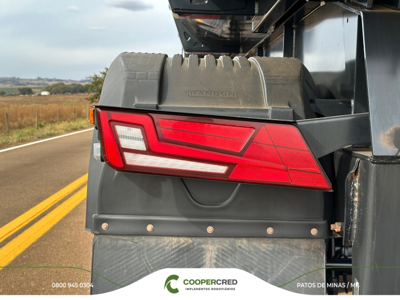 Rodocaçamba Randon 23/24 New R Com Pneus + LONA FÁCIL