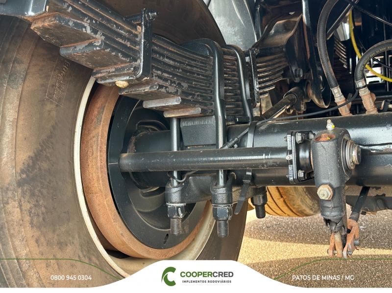 Rodocaçamba Randon 23/24 New R Com Pneus + LONA FÁCIL